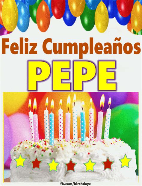 ¡Feliz Cumpleaños Pepe!