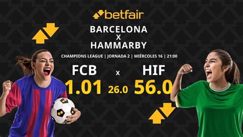 ¡Preparaos para un espectacular encuentro: FC Barcelona vs Hammarby Fotboll!