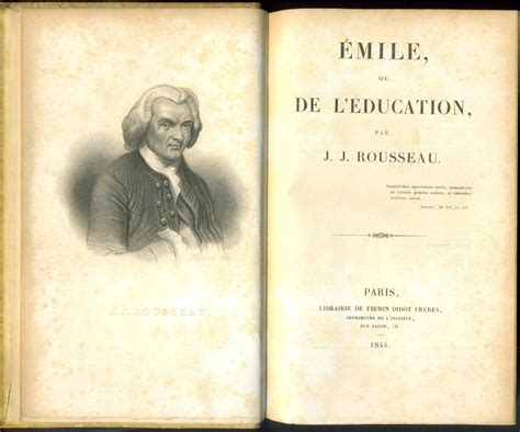 Émile ou de l éducation Par J J Rousseau Volume 1 of 4 French Edition PDF