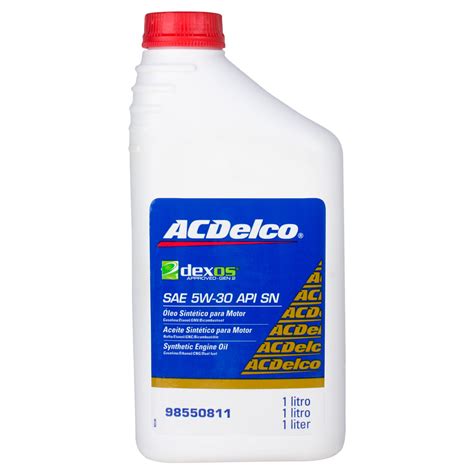 óleo acdelco 5w 30