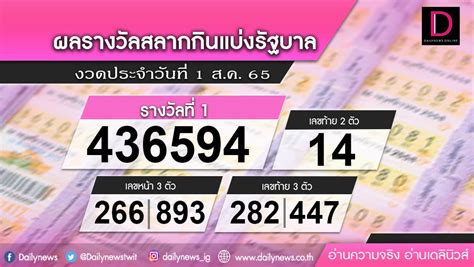 เฉียดไปนิดเดียว! ตรวจผล สลากกินแบ่งรัฐบาล 1 มีนาคม 2565