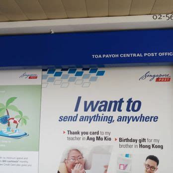 ⏰ Singapore Post Office Opening Hours: Toa Payoh ⏰