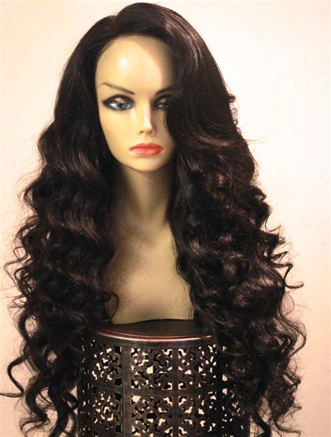 ⚜️2025 Hot Search: Braw Brown Wavy Long African American Wigs 🤎