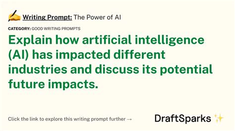 ✨ Sparks: The Power of Artificial Intelligence in Our Hands ✨