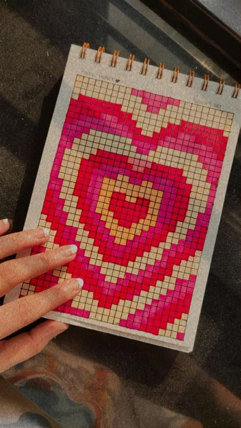 ❤ Heart on Graph Paper: A Unique Perspective