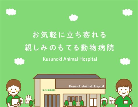 くすのき動物病院 鹿児島でペットの健康を守る