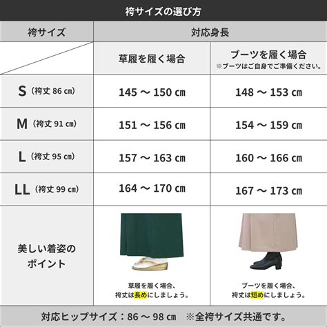 サイズの選び方