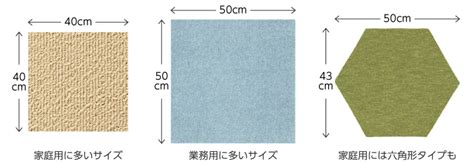 タイルカーペットの厚さとその選び方