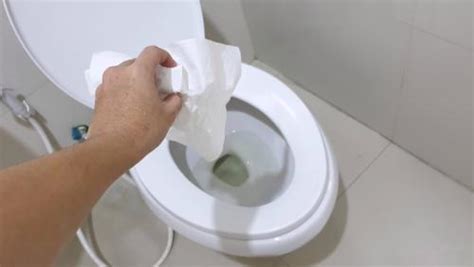 ティッシュでトイレを詰まらせない方法