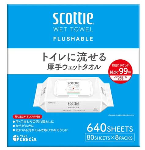 トイレに流せるウェットティッシュの正しい使い方