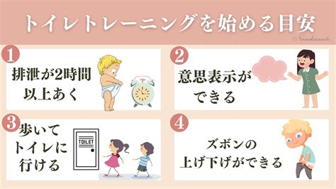 トイレトレーニングを始めるのに最適な時期はいつですか？