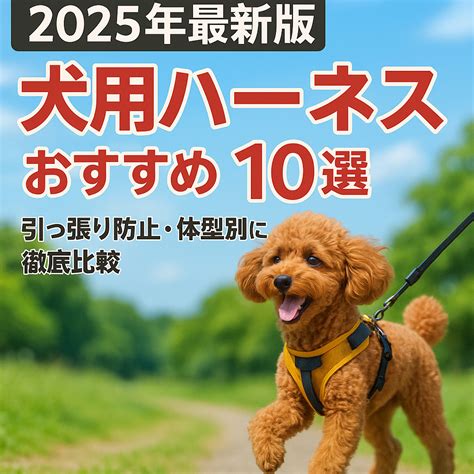 ハーネスの選び方ガイド：愛犬の快適さと安全確保のための完全ガイド