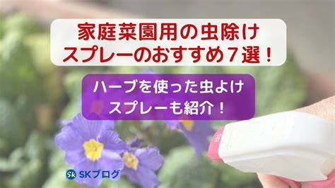 ハーブの力を借りた虫除けスプレーで不快害虫から身を守ろう！