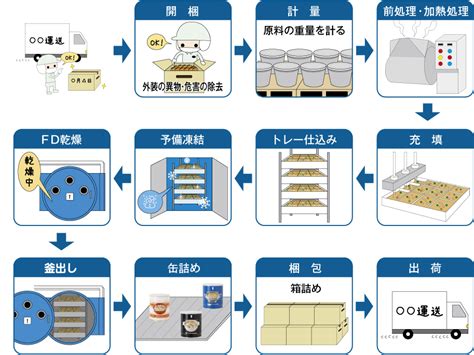 フリーズドライの仕組み