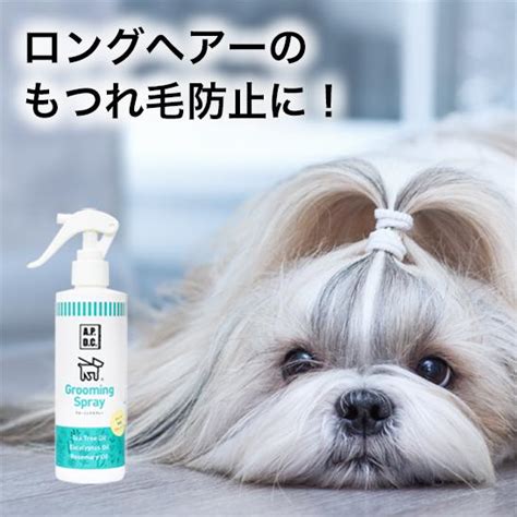 ブラッシングスプレーの活用で 愛犬との快適なスキンシップ