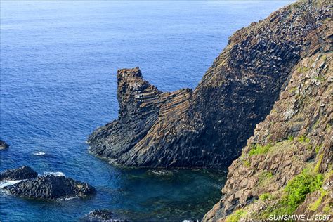 七美島風光：玄武岩奇景與湛藍海域