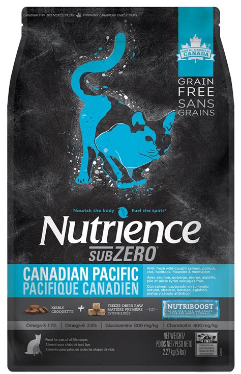 來自北方的天然寶藏：NUTRIENCE SubZero 貓糧