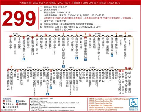 公車 299 路線詳細資訊