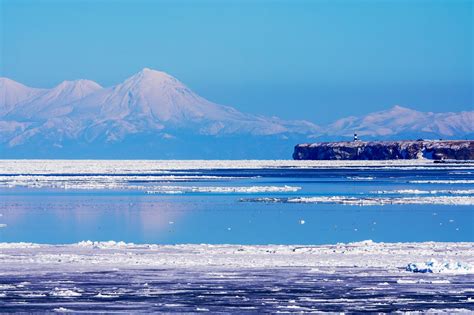 北海道 3 月雪