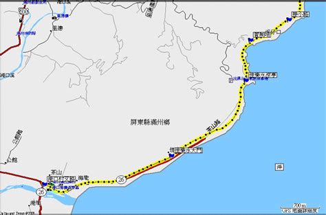 北部濱海公路地圖