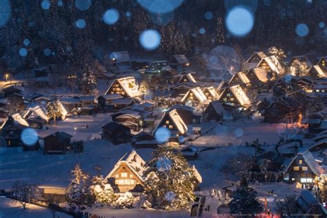 合掌村1月: 白雪皚皚的冬日仙境