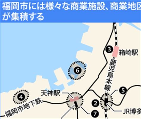 天神旅音: 福岡の賑やかな商業地区を探索する