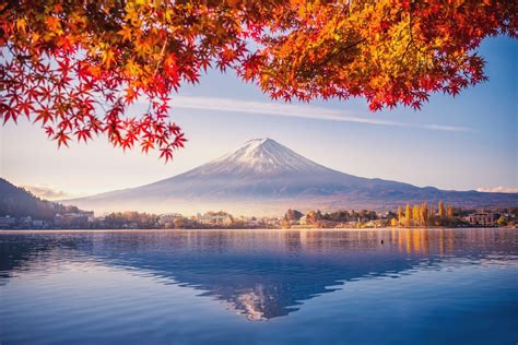 富士山の紅葉