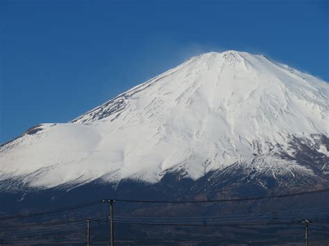 富士山 積雪