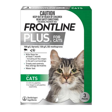 寵愛貓咪免於跳蚤與壁蝨侵擾：Frontline Plus 貓咪滴劑