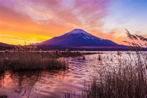 山中湖 富士山