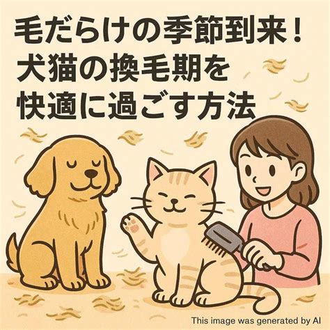 愛犬の換毛期を快適に過ごすためのガイド