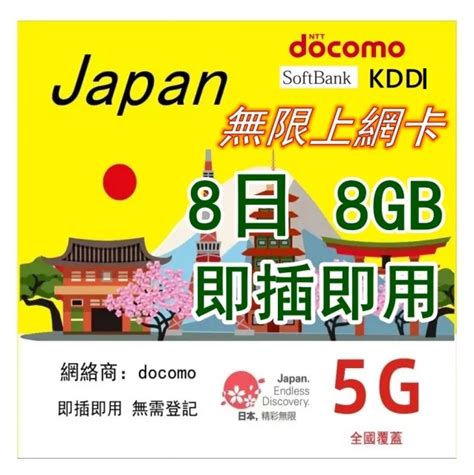 日本 4G 3G 上網卡