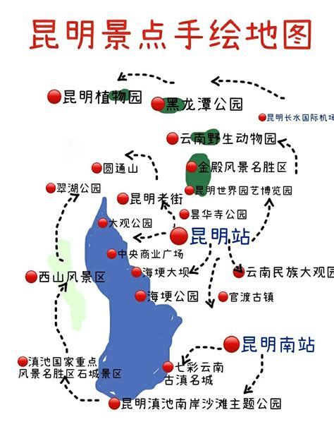 昆明地圖：深入了解泉城的指南