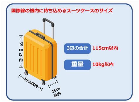 機内持ち込みサイズ