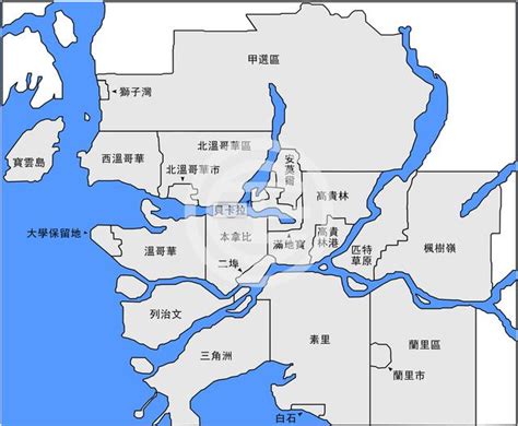 溫哥華市地圖：城市探索指南