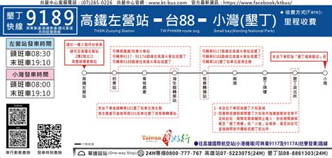 潮州到墾丁客運票價、時刻表一覽