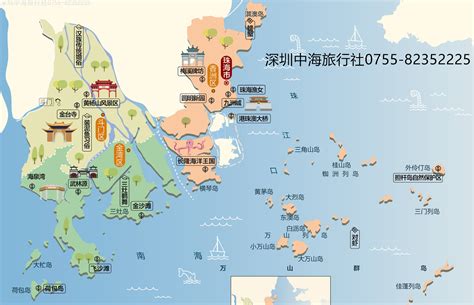 珠海 地圖