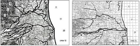 畫水河的河道變遷