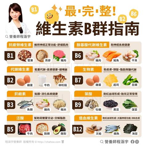 維他命 B 雜：11 個你不可不知的驚人好處