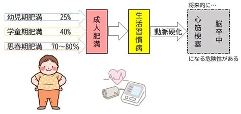 肥満は現代の生活習慣病の代表格