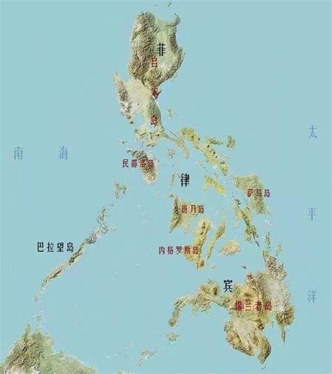 菲律賓地理位置：橫跨3,000公里，擁有7,107座島嶼