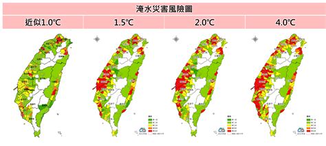 表 1：氣候變遷的影響