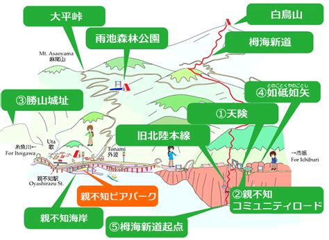 親不知観光の決定版！見どころ満載で100％満足