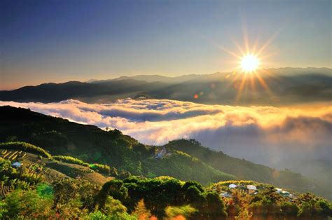 阿里山的自然奇景