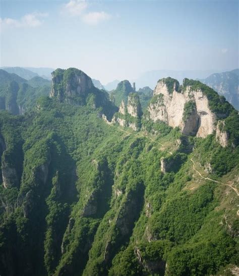 險峻的地形，壯觀的景色