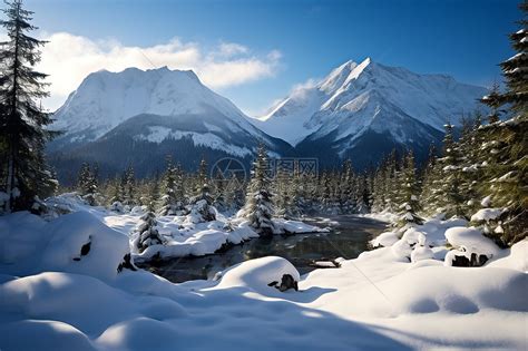 雪山之美