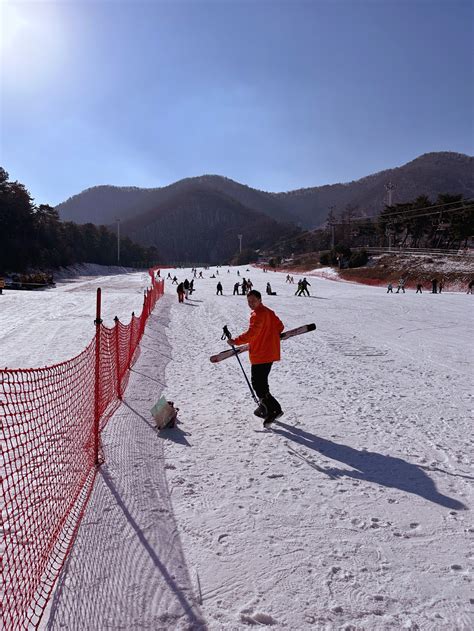 韓國滑雪，樂在雪中