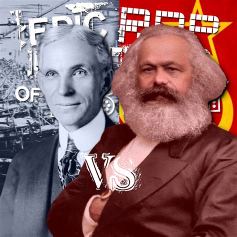 🌐 Henry Ford vs Karl Marx: A Clash of Ideologies