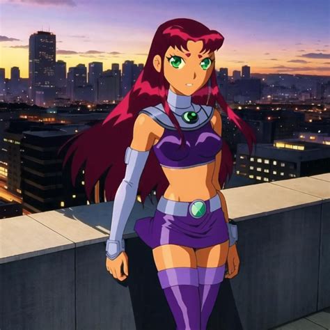 🌟 10,000+ Character Dive into Starfire: The Radiant Teen Titan 🌟