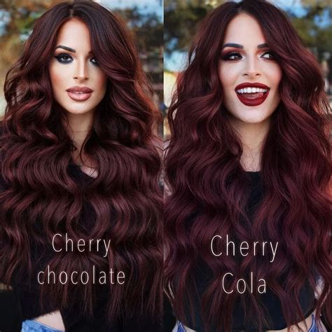 🍒🍫 10,000-Character Masterpiece: Chocolate Cherry Black Cherry Hair Color Rhapsody